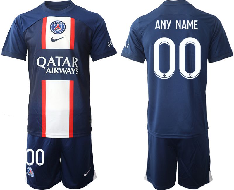 Cheap Men 2022-2023 Club Paris St German home blue customized Soccer Jerseys